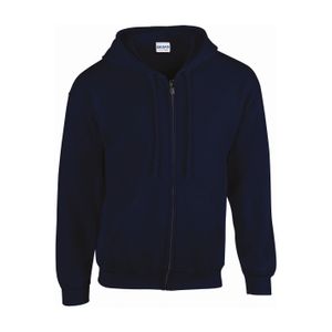Gildan Herren Sweatjacke Heavy Blend™ Full Zip Hooded Sweatshirt 18600 Blau Navy XL