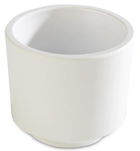 APS Bento Box -ASIA PLUS- aus Melamin Ø 7,5 cm, Höhe: 6,5 cm, innen: weiß, glänzend, außen: weiß, matt