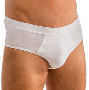 HERMKO 8310 Herren Slip aus Baumwolle / Elasthan, Größe:D 8 = EU XXL, Farbe:weiß