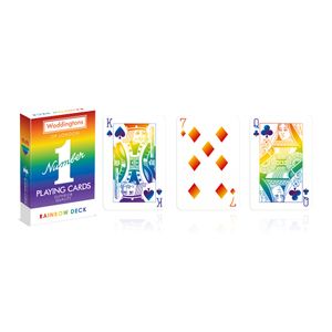 Number 1 Spielkarten Rainbow