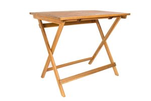 Liadomo Gartentisch Blossom, Holztisch, mit praktischer Klappfunktion, robustes Akazienholz