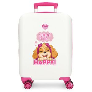 Joumma Bags Kinder Koffer Trolley Kinderkoffer Paw Patrol Skye Weiß Pink
