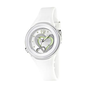 Calypso Kunststoff PUR Damen Uhr K5576/1 Armbanduhr weiß Analogico D2UK5576/1