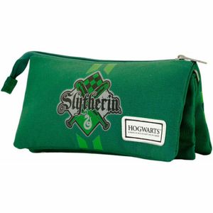 Harry Potter Hogwarts Slytherin Dreifach-Federtasche