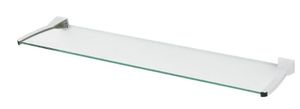 Spirella Wand-Glasablage Sydney Badezimmerablage Ablage Wandablage für das Badezimmer aus Glas und Edelstahl 60cm - zum bohren