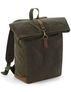 Quadra Heritage Waxed Canvas Backpack