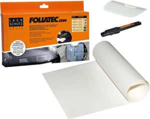 Foliatec Auto Lackschutzfolie Set 30x165cm Folie transparent Steinschlagschutz