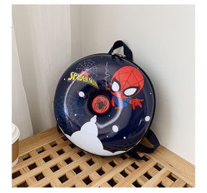 Kinder Spider Man 3D Krapfen Eierschale Rucksack Junge Mädchen Süß Backpack Schüler Tasche 26*9*26cm #10
