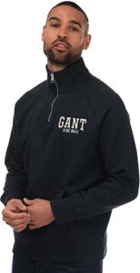 Gant - "Arch" Sweatshirt mit halbem Reißverschluss für Herren GT449 (M) (Blau) Gant - "Arch" Sweatshirt mit halbem Reißverschluss für Herren GT449 (M) (Blau)