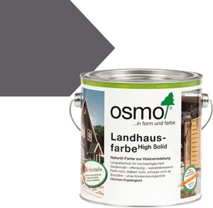 Osmo Landhausfarbe 2,5 L steingrau