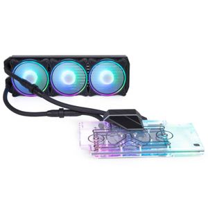 Chladič grafickej karty Alphacool Eiswolf 2 AIO All-in-One Liquid Cooler 12 cm Black, Transparent ALPHACOOL Farba produktu: čierna, transparentná, prostredie použitia: Grafická karta