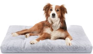 Hundebett Hunde Waschbar rutschfeste Unterseite, Flauschig Hundekissen Hundematte für große,XXL,110x73cm