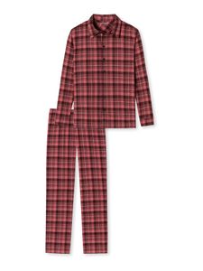 Schiesser schlafanzug pyjama schlafmode bequem Sleep & Lounge Rot 38