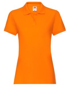 Poloshirt für Damen Lady-Fit Premium Polo - Orange, M