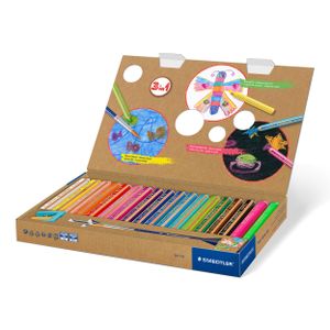 STAEDTLER Hexagonal-Buntstift Noris Junior 18er Kartonetui