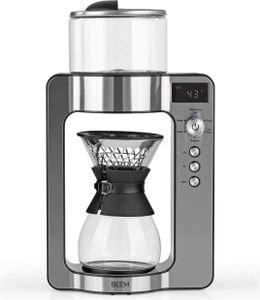 BEEM Kaffemaschine Pour-Over m. Waage Glaskanne Edelstahl/schwarz