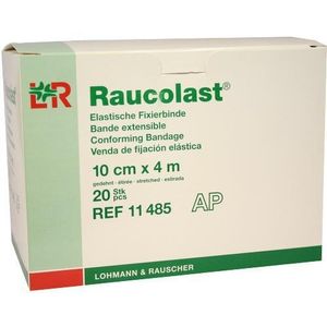 Raucolast Binde längselastisch und atmungsaktiv 20 Stück LRI_11485 10 cm x 4 m