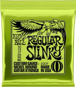 Ernie Ball 2221 Regular Slinky Nickel 10-46 - Struny Pre Elektrickou Gitaru