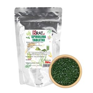 Spirulina tabletki 250g Brat.pl