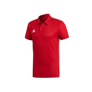 adidas ClimaLite Herren Polo Shirts schwarz, Größe:S, Farbe:Rot