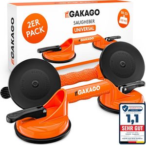 Gakago Saugheber (2er Pack) - Ergonomische & Gakago Saugheber (2er Pack) - Ergonomische &
