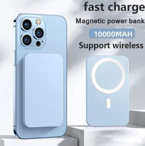 MagSafe Akku Powerbank für Original Apple iPhone 12 13 14 15 Pro Plus Max Kabellos Magnetisch - 5000mAh Ice Blue