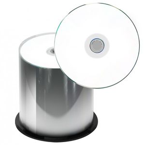 DVD-R 4,7 GB NIERLE Edition 16x white fullprintable in Cakebox 100 Stück