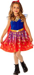 Supergirl - "Deluxe" Kostüm - Mädchen BN5562 (116) (Blau/Rot) Supergirl - "Deluxe" Kostüm - Mädchen BN5562 (116) (Blau/Rot)