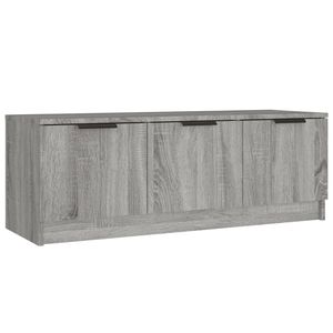 vidaXL TV-Schrank Grau Sonoma 102x35x36,5 cm Holzwerkstoff