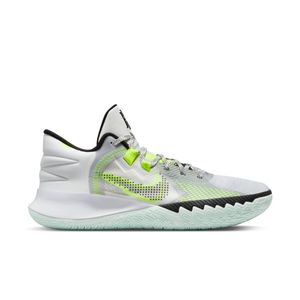 Nike Air Zoom Kyrie Flytrap V Indoor Basketball Hallenschuhe Sportschuhe weiß/schwarz/neon CZ4100-101, Schuhgröße:45 EU