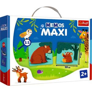 Trefl - S.CENA GAME - Memos Maxi Domáce zvieratá a ich deti