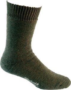 Nordpol Socken grün Vollplüsch 70%W/30%P Gr. 48-49