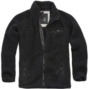 Pánská bunda Brandit Teddyfleece Jacket black - L