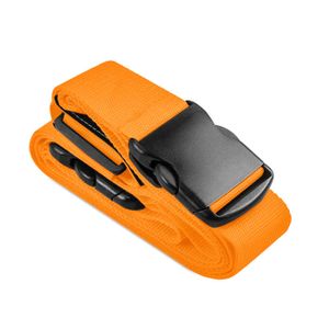 Koffergurt Gepäckgurt Koffergürtel Kofferband Gepäckband Kofferriemen Reise Band, Orange