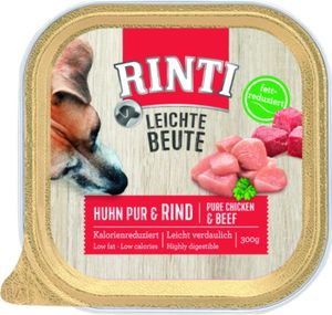 RINTI Leichte Beute Huhn Pur + Rind 300g RINTI Leichte Beute Huhn Pur + Rind 300g