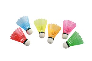 Victor Badmintonbälle mit farbigem Korb
