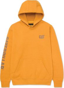 Caterpillar - "Trademark Banner" Kapuzenpullover für Herren FS10836 (L) (Gelb)