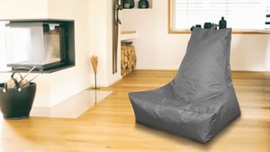 Lounge-Sessel,  Grau, outdoorfähig