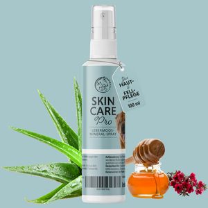 Skin Care Pro 100 ml - Hautpflege für Hunde & Pferde - Manukaöl, Aloe Vera, Lebermoos, Totes Meer Salz