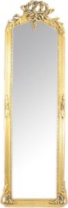 Casa Padrino Barock Wandspiegel Gold 175 x 55 cm - Antik Stil Spiegel - Barock Möbel