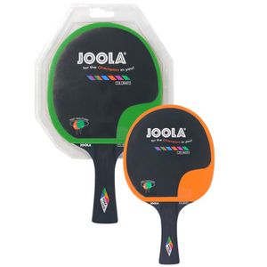 JOOLA Tischtennisschläger Colorato grün-orange