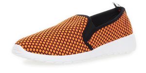 Damen Slipper Sneaker Schuhe Sommerschuhe; Orange/38