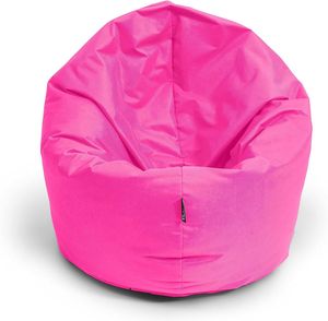 Sitzsack mit füllung 2 in 1 Sitzkissen Bean Bag Outdoor Indoor Wasserfest | Pink 155cm