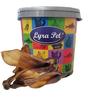 100 Stk. Lyra Pet® Rinderohren ca. 5 kg in 30 L Tonne