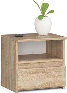 Nachttisch AKORD CL1 in der Farbe Sonoma-Eiche Schublade B40 x H40 x T35 cm