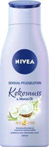 NIVEA Sensual Pflegelotion Kokosnuss und Monoi Öl Bodylotion 200ml Öl in Lotion