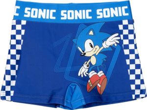 Spodenki kąpielowe chłopięce Sonic ciemnoniebieskie - 6 lat
