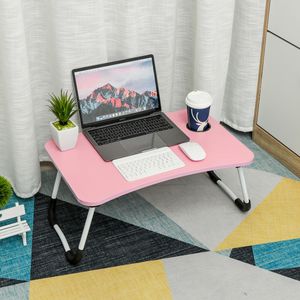 Rosa Laptoptisch Notebooktisch klappbar Laptop-Ständer Schlafsofa Bett Tablett Tisch