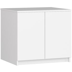 Schrankaufsatz für Kleiderschrank AKORD S60 Weiß 60 cm B60 x H55 x T51 cm