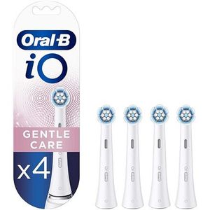 Náhradné hlavice na zubnú kefku Oral-B iO Gentle Clean, pre dospelých, počet priložených hlavíc 4, biela